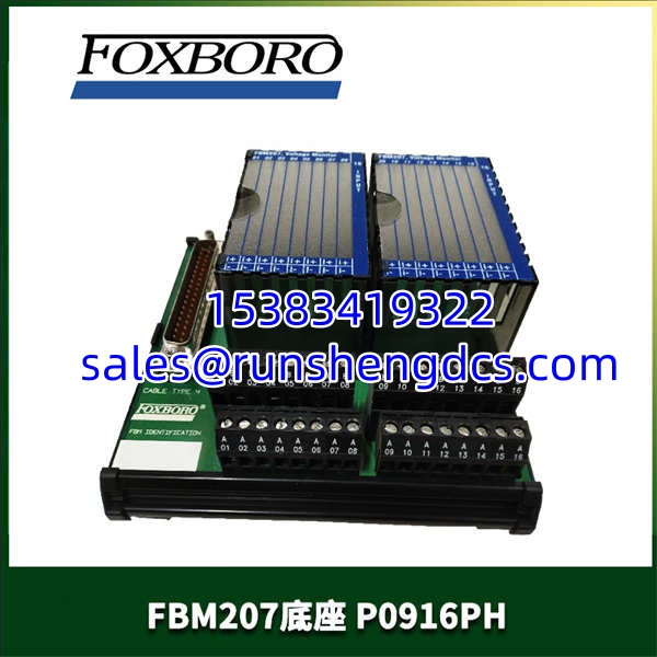 Foxboro FBM207 P0916PH | 16-Ch Voltage Monitor