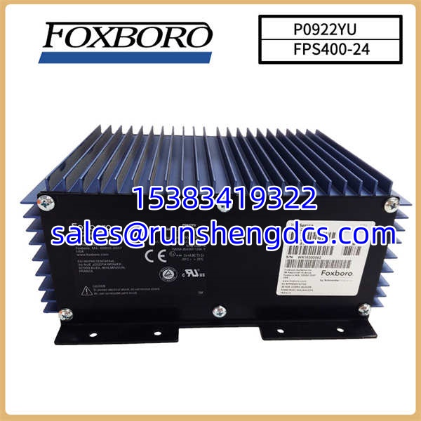 Foxboro FPS400-24 | 24VDC I/A Series Power Module