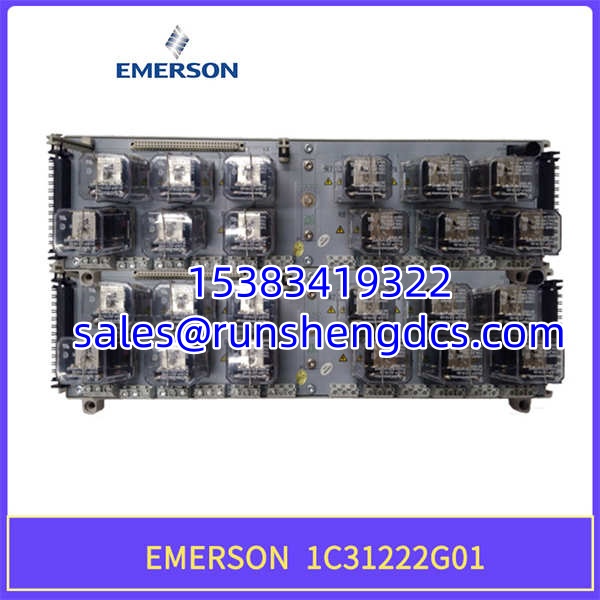 EMERSON 1C31222G01 | Relay Output Base Module - Image 3