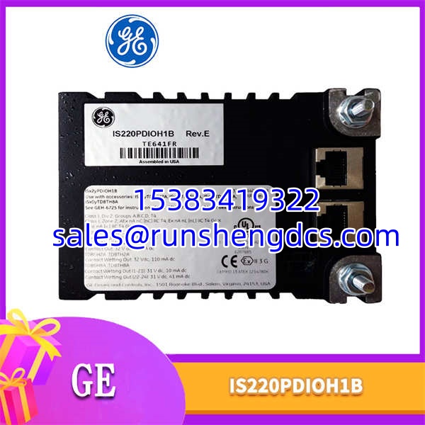 GE IS220PDIOH1B | Digital I/O Module