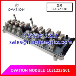 Ovation 1C31223G01 | Relay Output Base Module