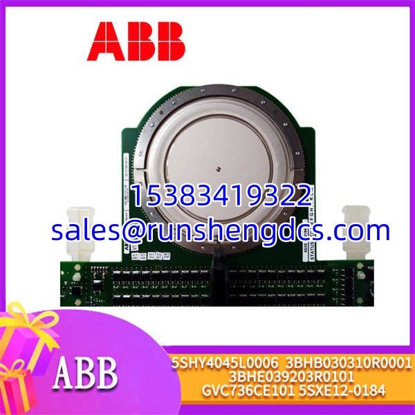 ABB 5SHY4045L0006 | High Power IGCT Thyristor Module - Image 2