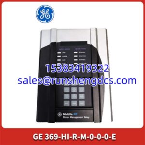 GE 369-HI-R-M-0-0-0-E | Motor Management Relay, Tested Surplus