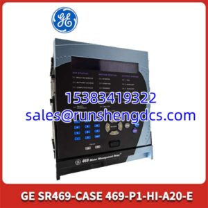 GE SR469-P1-HI-A20-E | Motor Management Relay