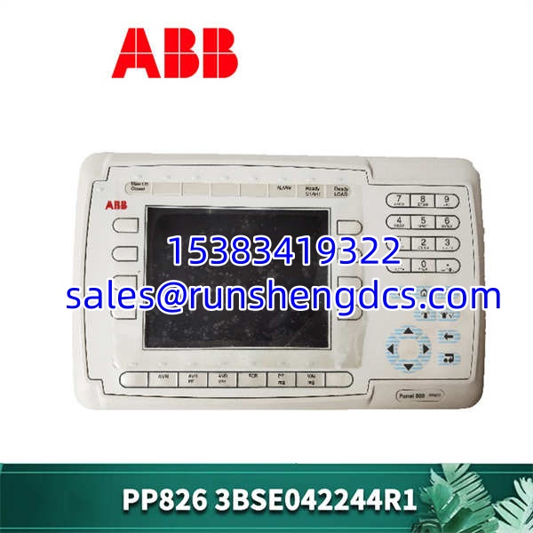 ABB PP826 3BSE042244R1 | Panel 800 Operator Interface