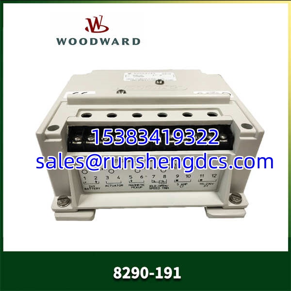WOODWARD 8290-191 | Digital Microprocessor Governor | Reliability Solution