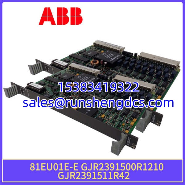 ABB 81EU01E-E | GJR2391500R1210 Control Board, In Stock