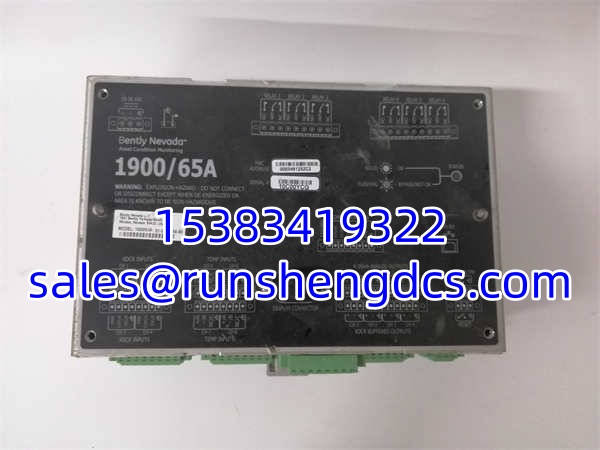 Bently 1900/65A-01-00-01-00-00 | 4-Ch Vibration Monitor