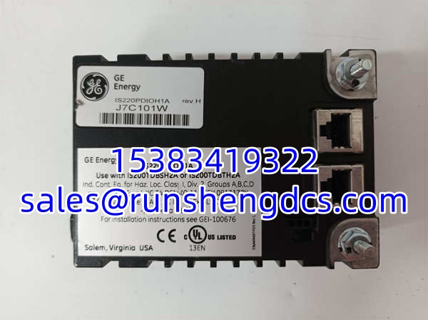 GE IS220PDIOH1A | Discrete I/O Pack 1500V Isolation