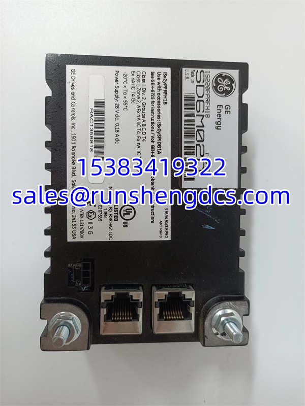 GE IS220PPRFH1B 336A5026ADP2