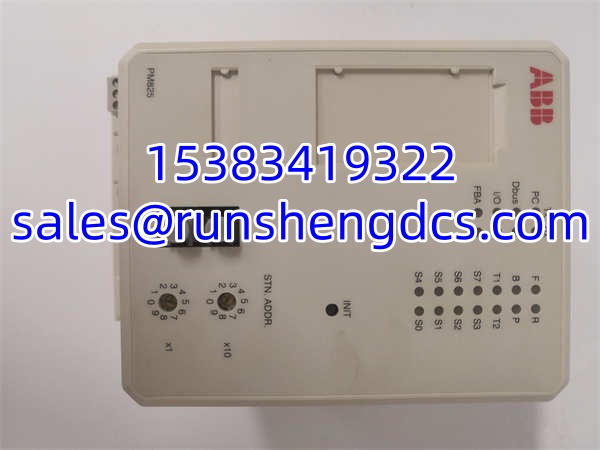 ABB PM825 3BSE010796R1 | AC800M S800 Processor Module for Distributed Control Systems