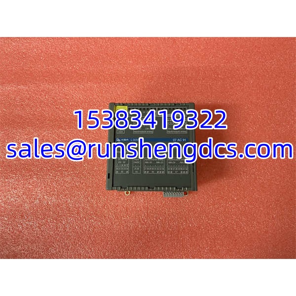 ABB 07AC91H GJR5252300R3101 | Advant Controller 31 Analog I/O Module