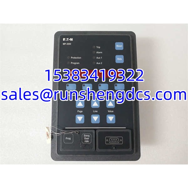 Eaton MP3010 | MP-3000 Motor Protection Relay, 5A, 120VAC, RS-232