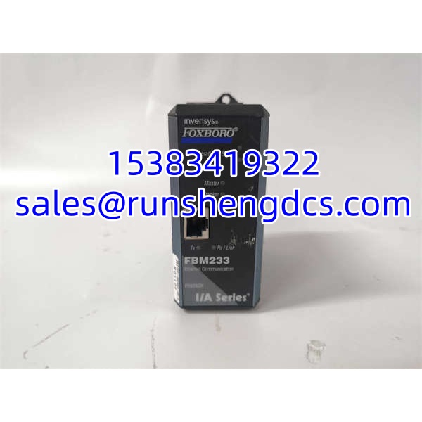 Foxboro FBM233 P0926GX | Redundant FDSI Ethernet Module, 10/100 Mbps