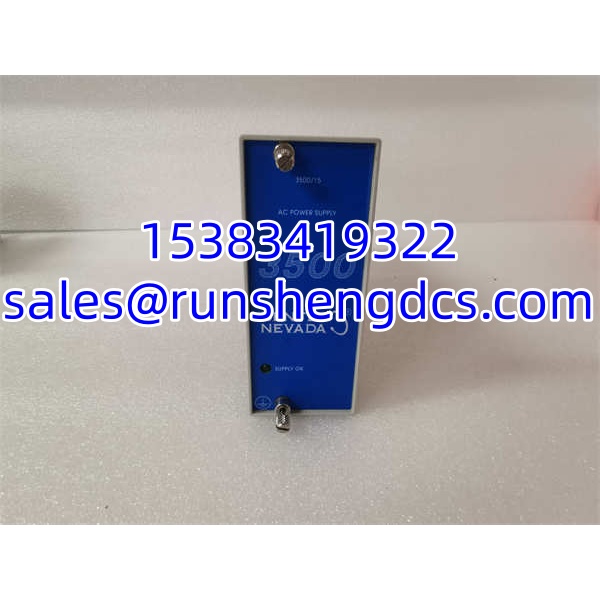 Bently Nevada 3500/15 106M1079-01 | Universal AC Power Supply Module