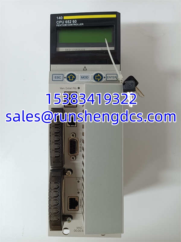 Schneider 140CPU65260 | Modicon Quantum Unity CPU, 266 MHz